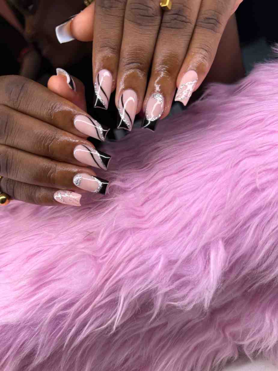 Flat Acrylic Nails